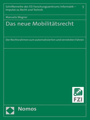 cover image of Das neue Mobilitätsrecht